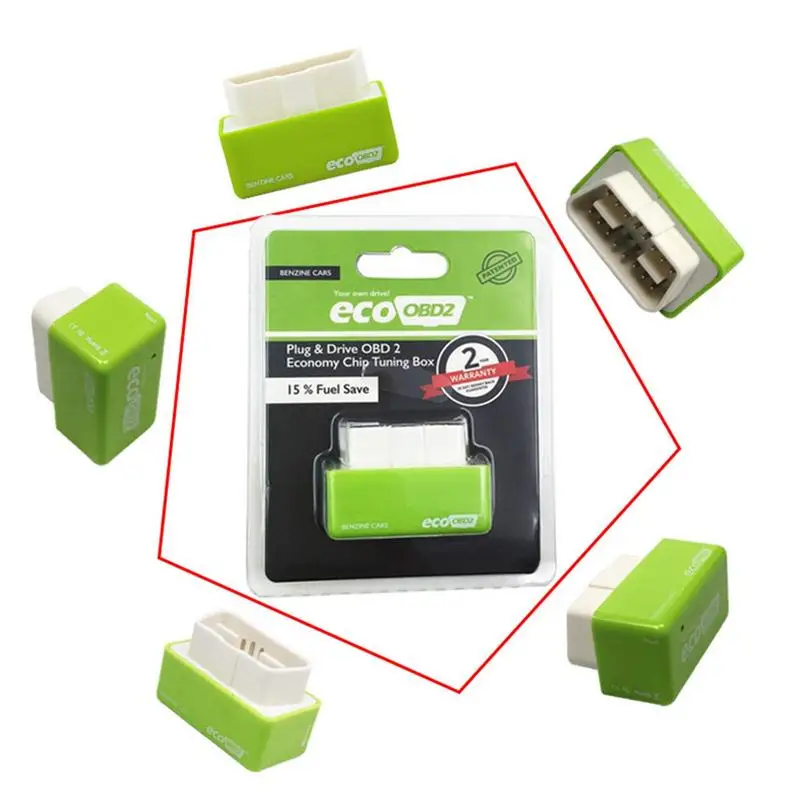 Universal Eco 2 Universal Benzine Economy Fuels Saver Tuning Box Chip Devices Petrol Cars Accessories Car Gas Saving Tool
