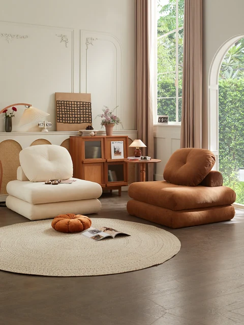 Sweet potato sofa, lazy person can lie down and sleep in the bedroom, small lazy person chair, tatami sofa, balcony, internet fa 1