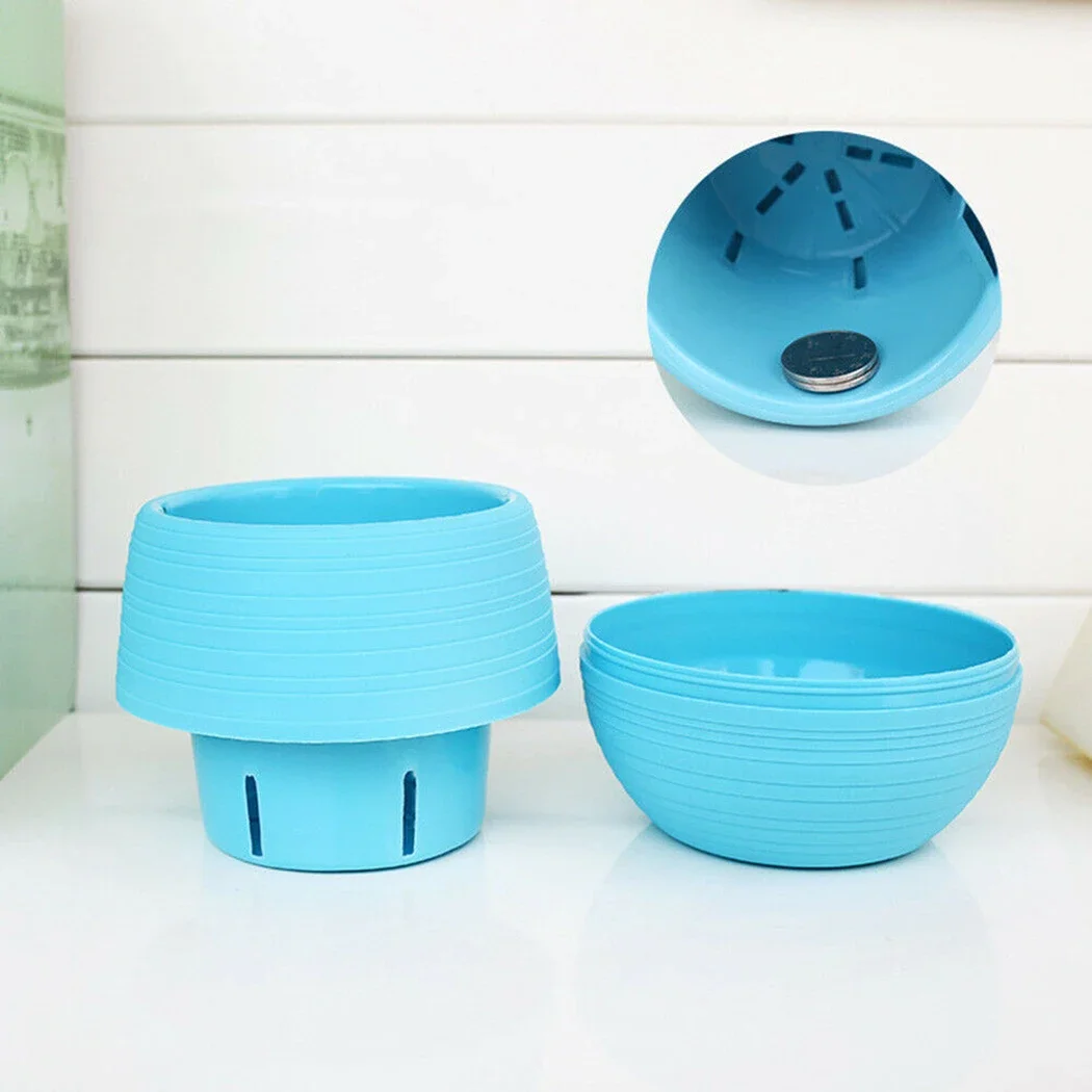 10pcs Mini Plastic Flower Pot Round Succulent Pot Small Flower Plant Planter Colorful Nursery Box Trays Transplant Pots flower pots