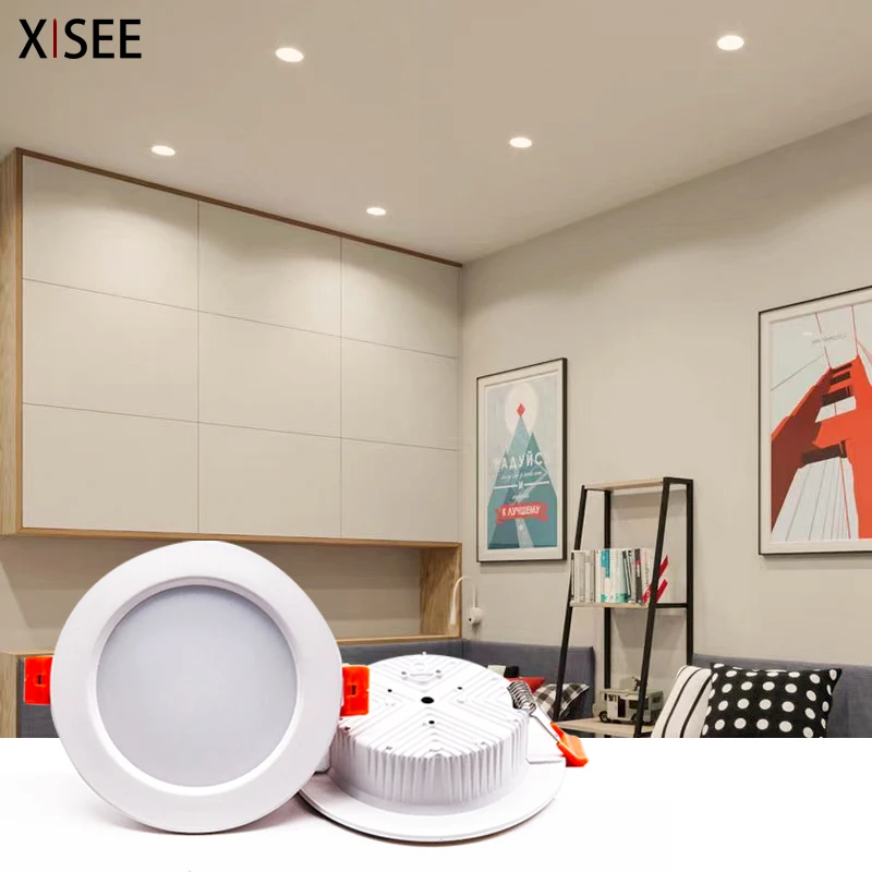 

Dimmable 5W-36W LED Ceiling Lamp Recessed SMD Downlight 24W 30W Spot Light AC85-260V For Living Room and Shopping Mall Lighting