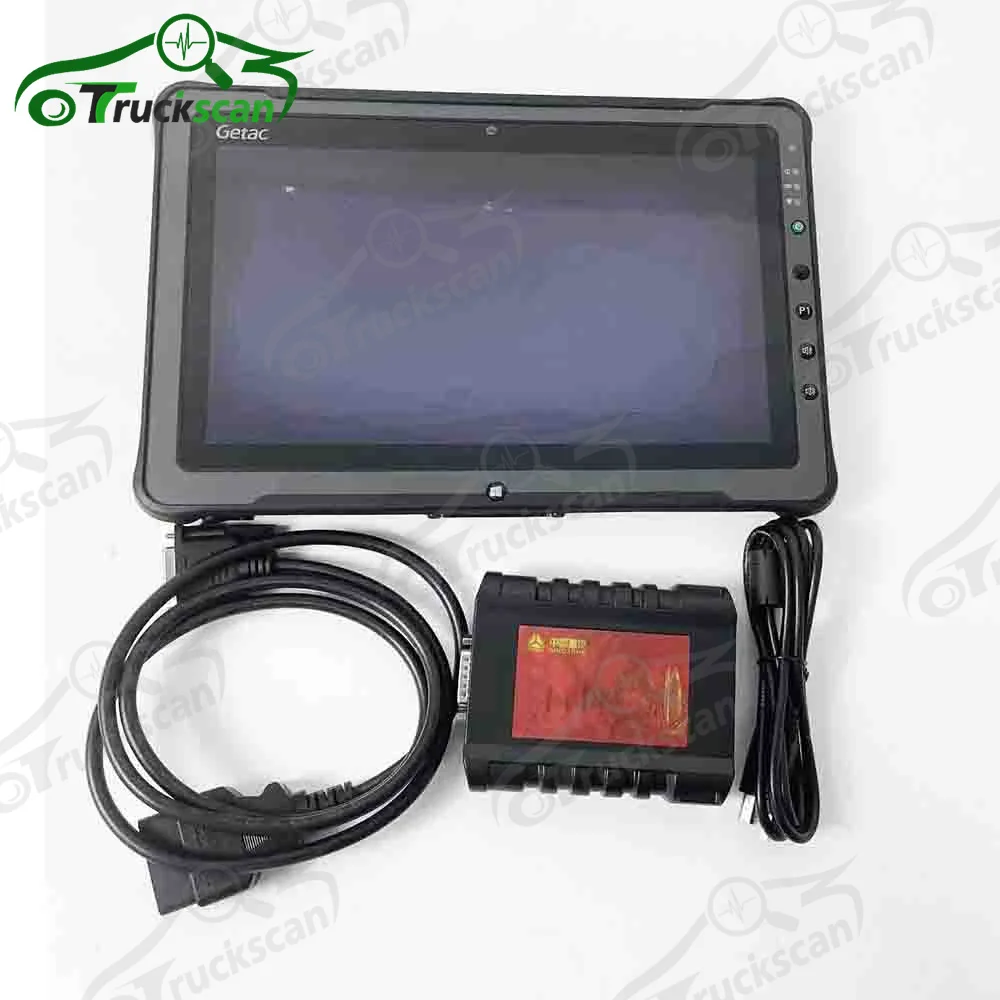 

Heavy duty HOWO SINOTRUK Cnhtc Chinese Engine Scanner Diesel Engine Truck Diagnostic Tools and F110Tablet