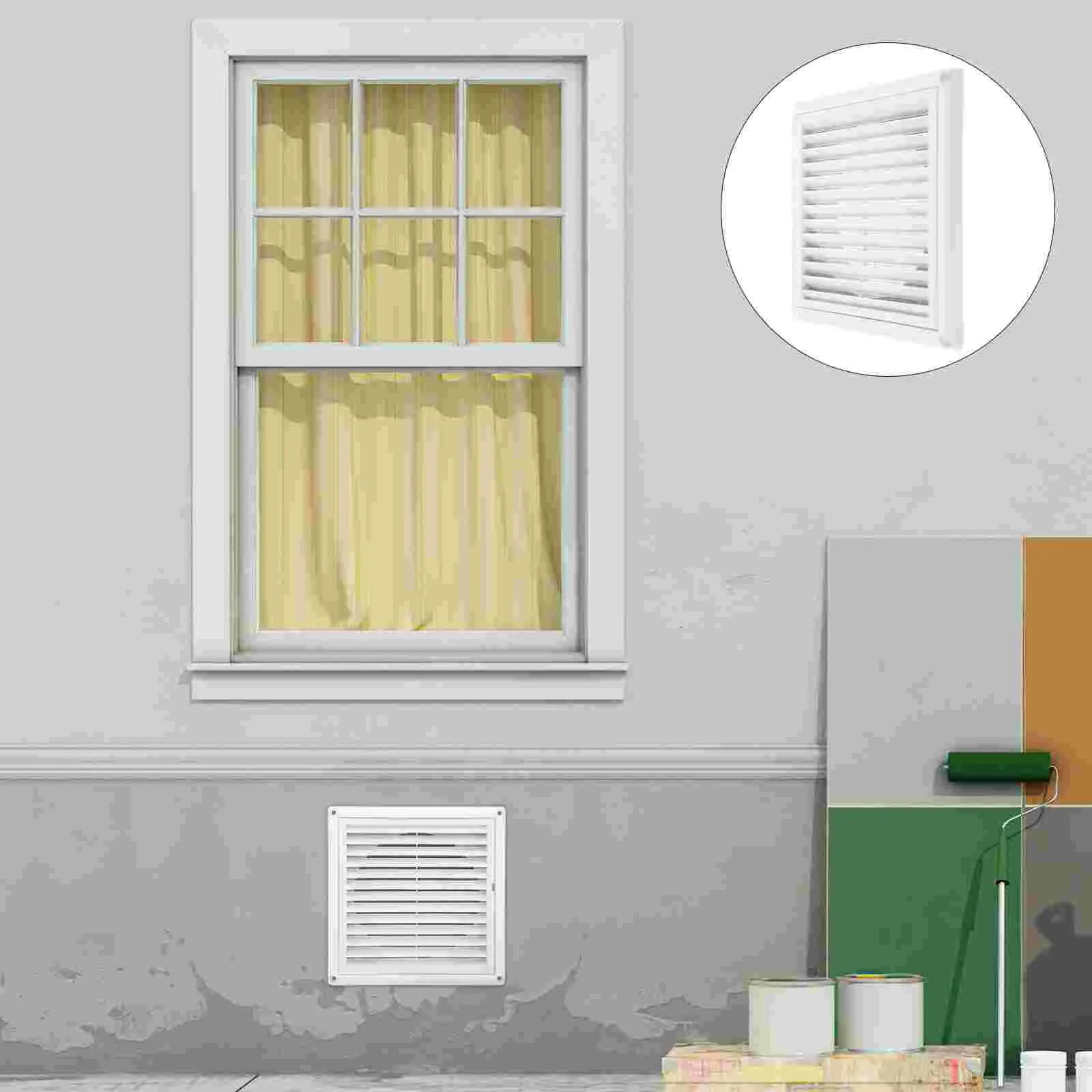 

Регулируемая Крышка для вентиляционного отверстия кондиционера, аксессуар, пластиковая Бытовая потолочная решетка для стены