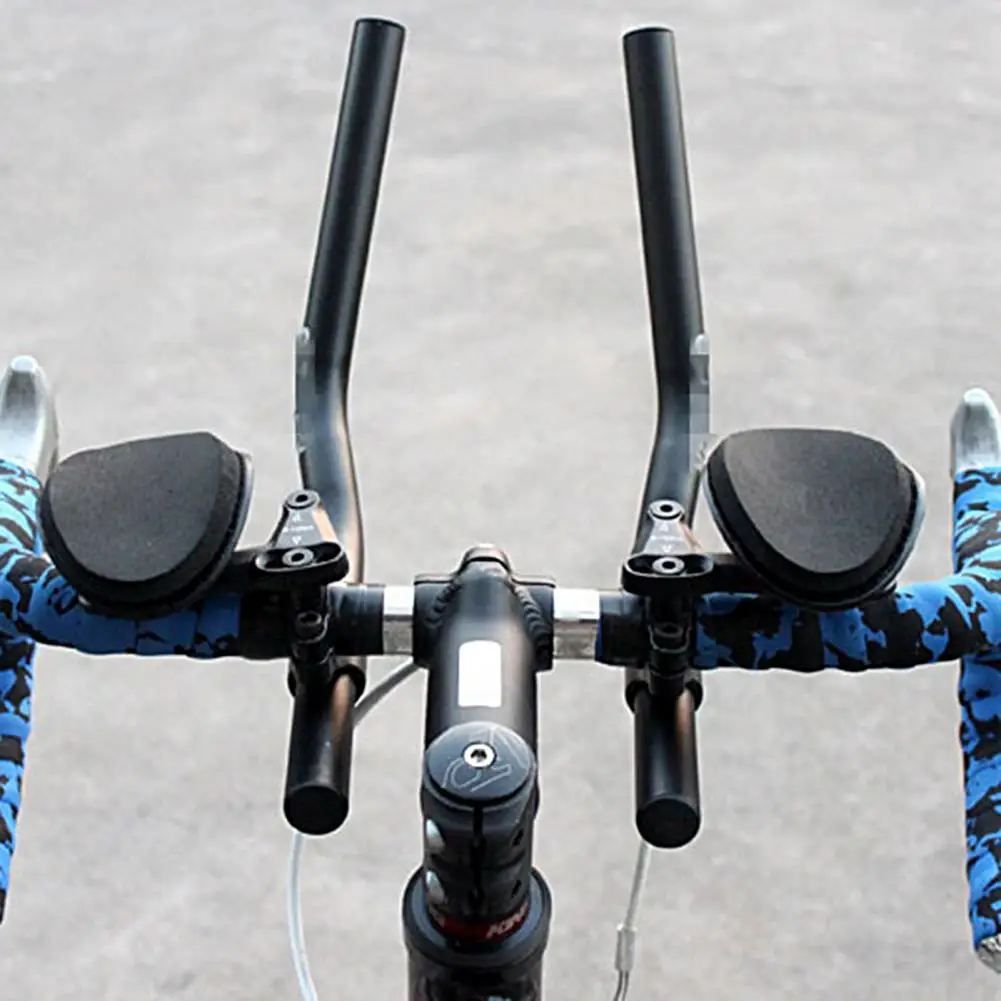 1 Pair TT Handlebar Bicycle Handlebar Universal Aluminium Alloy Riding Handle Bar Grip MTB Road Bike Cycling Rest