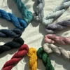 New  1*50g hank Lotus Hand Silk Cotton Linen Spring Summer Yarn 2