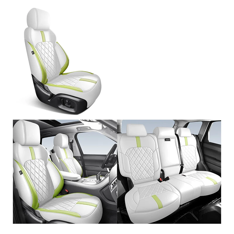Custom Car Seat Covers 360 ° Surround For Geely Coolray Atlas Pro Tugella Auto Interior Styling Accessories Breathable Cushion