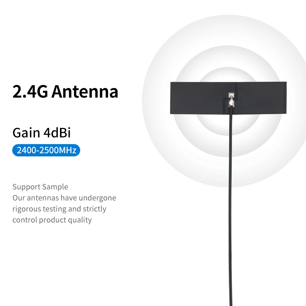 2.4Ghz WIFI Internal Antenna 4dBi IPX1 IPX4 Connector FPC Omni Antenna IEEE 802.11 b/g/n WLAN System