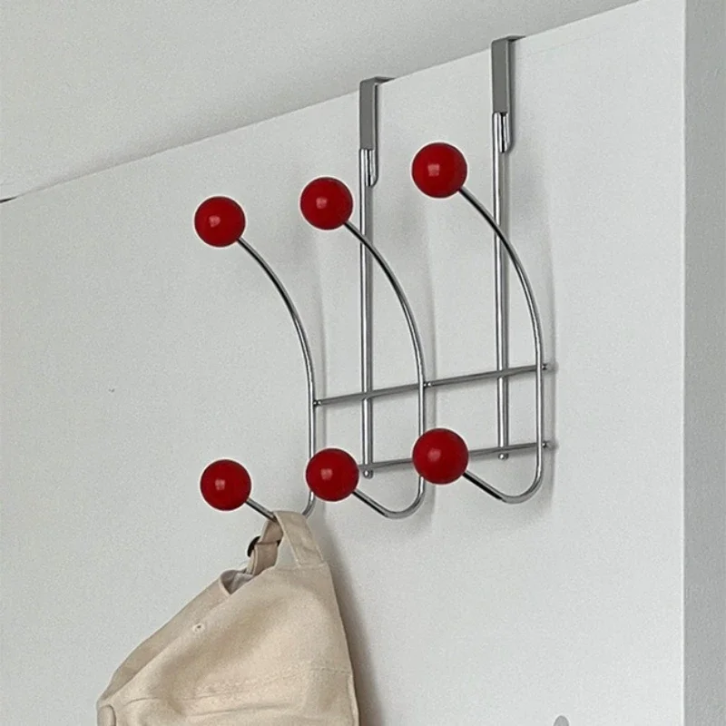 Storage Hook Door Hook Portable Door Hook Hanging Coat Rack Without Drilling Multifunctional Bedroom Storages Hanger Kitchen Organizer Home Accessories
