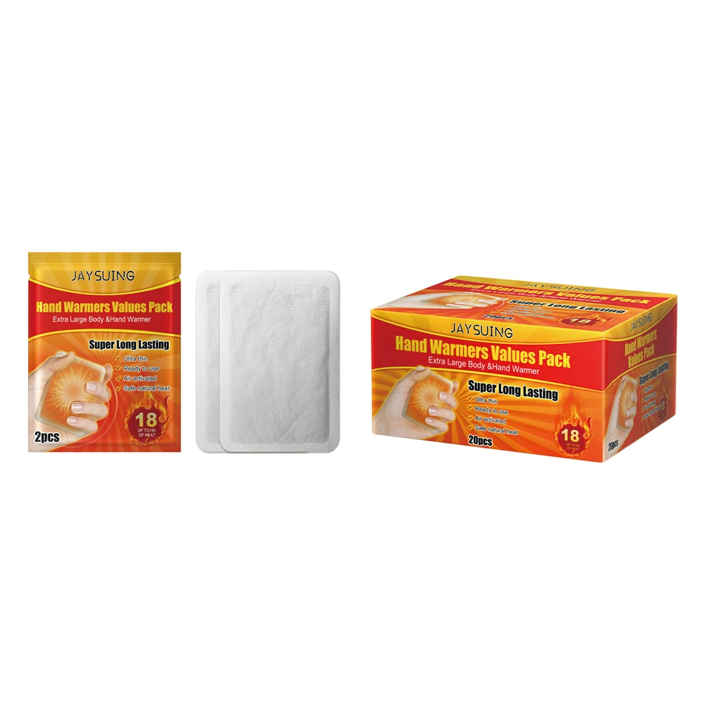 Description Picture 3 of item20Pcs Self Heating Winter Warm Paste Disposable Hand Foot Warmers Heat Packs Warmer Waist Abdomen Body Warmer Heating Pad
