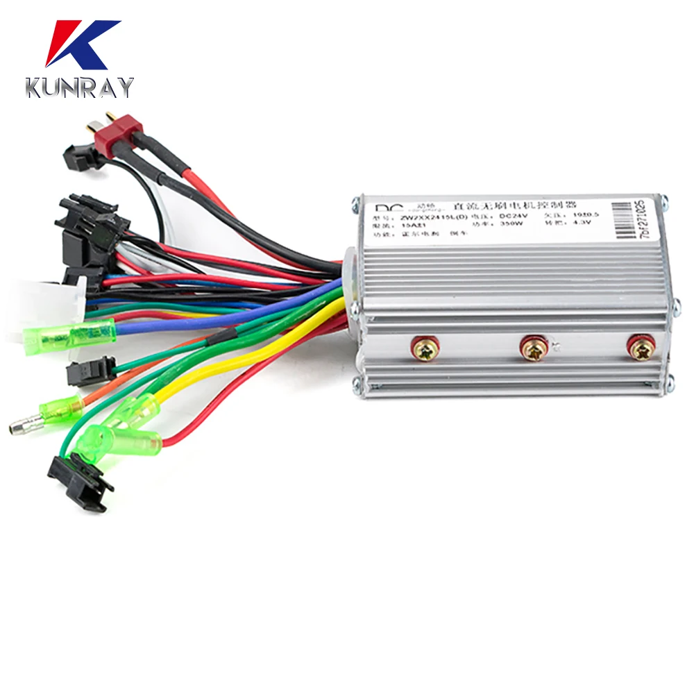 E-Bike-Controller, JN 15 A, wasserdicht, 36 V/48 V, 250 W/350 W, bürstenloser Nabenmotor für E-Bike
