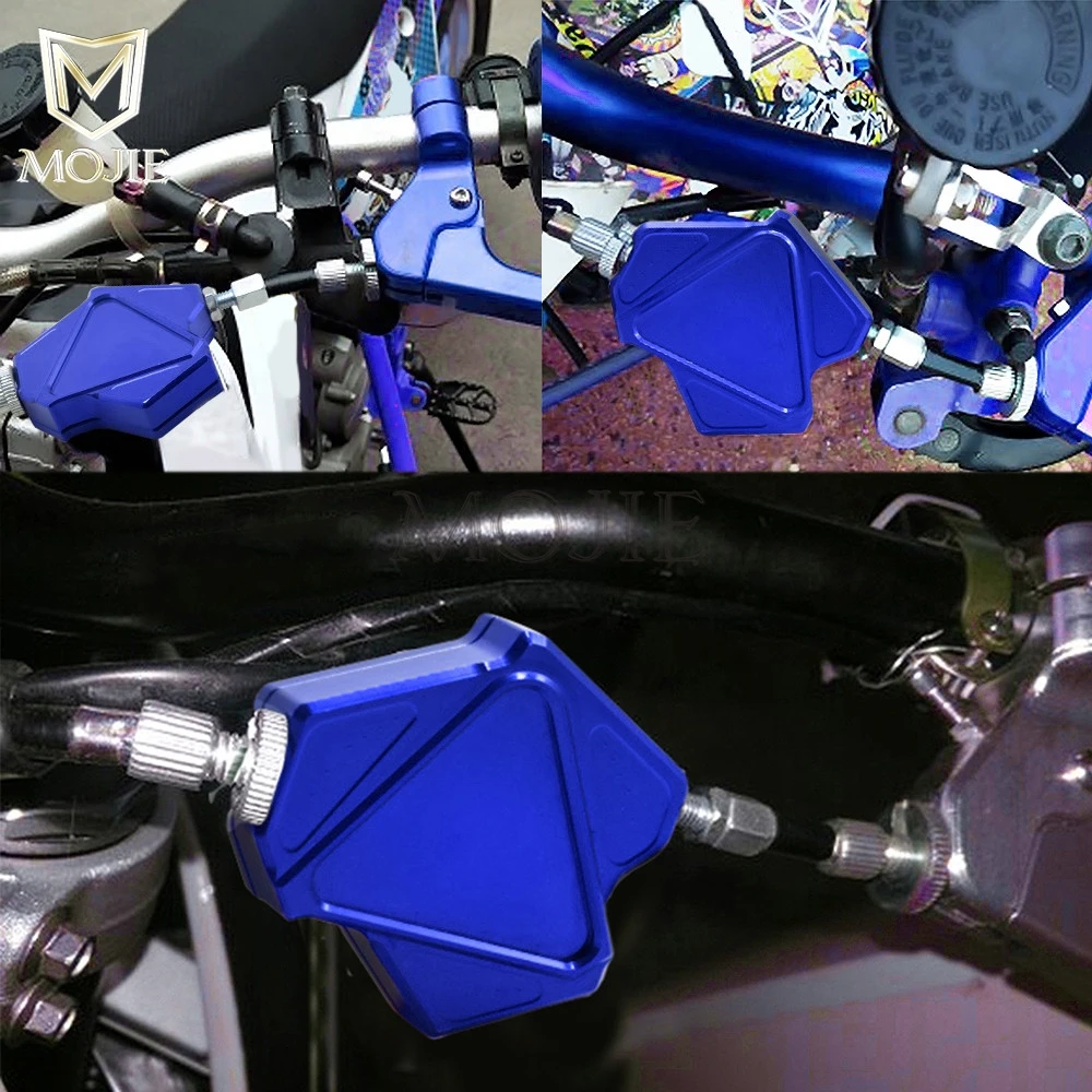 Motorcycle CNC Aluminum Stunt Clutch Lever Easy Pull Cable System For YAMAHA YZ 65 80 85 125 250 426 450 F X FX 250F 426F 450F