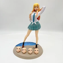  23cm My Dress-Up Darling Marin Kitagawa Sexy Anime Girl Figure Marin Kitagawa Bikini Action Figure Collectible Model Doll Toys 