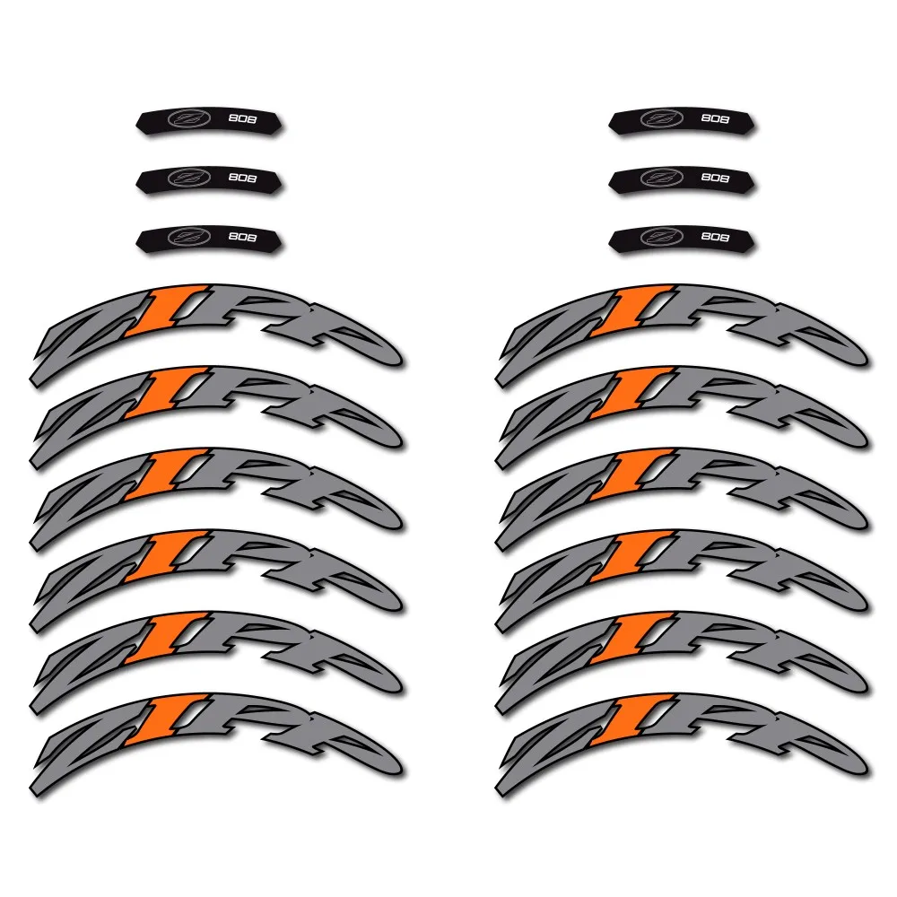 Adesivi Stella Sam Orlo Della Bici Della Strada Compatibile Zipp 808 - 88 Millimetri 1 Cmt