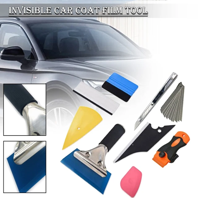 Car Window Film Tinting Tools,Precut/Auto Window Tint Tool Kit,Wallpaper  Smoothing Tool with Felt Squeegee & Craft Knife - AliExpress