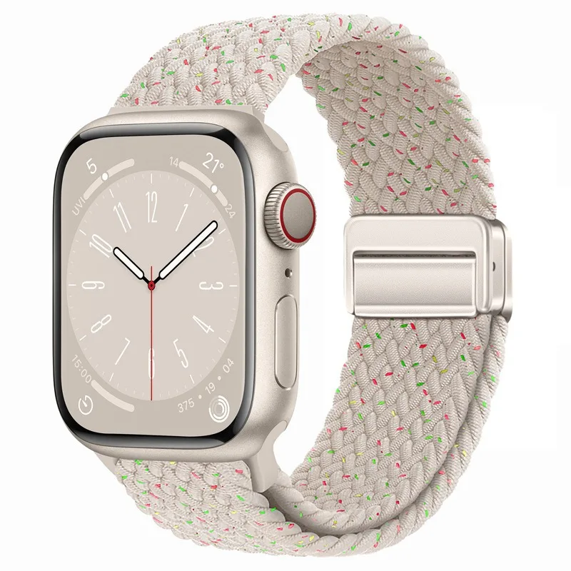 Elegant Braided Magnetic Nylon Bracelet