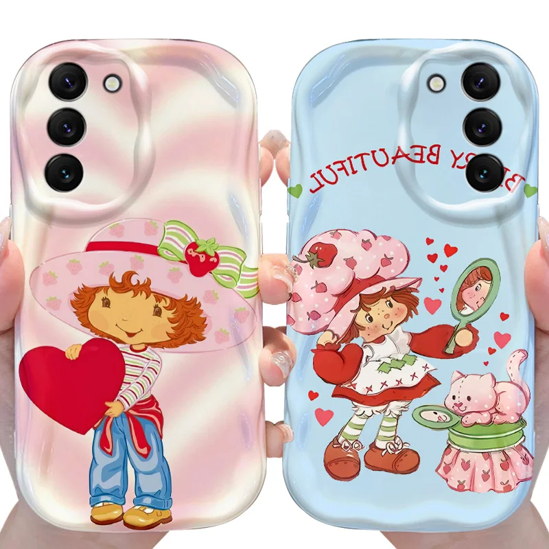 S-Strawberry S-Shortcakes Protective Phone Cover - Bold and Stylish Design
