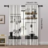 2pcs, Curtains&Window Treatment 2D print Kitchen Rules Farm Machine Washable Fabric (without rod) Decorations For Home Perfect 5