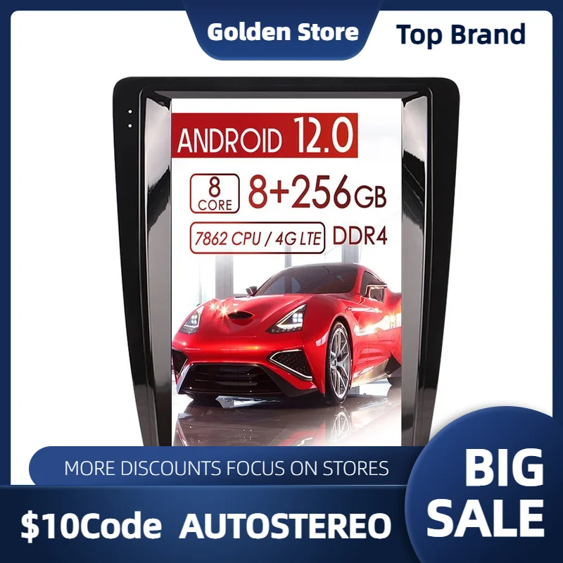 

Carplay Android 12 Tesla Screen For Audi A3 2003-2012 Car GPS Navigation Auto Stereo Head Unit Multimedia Player Radio Navi Tape