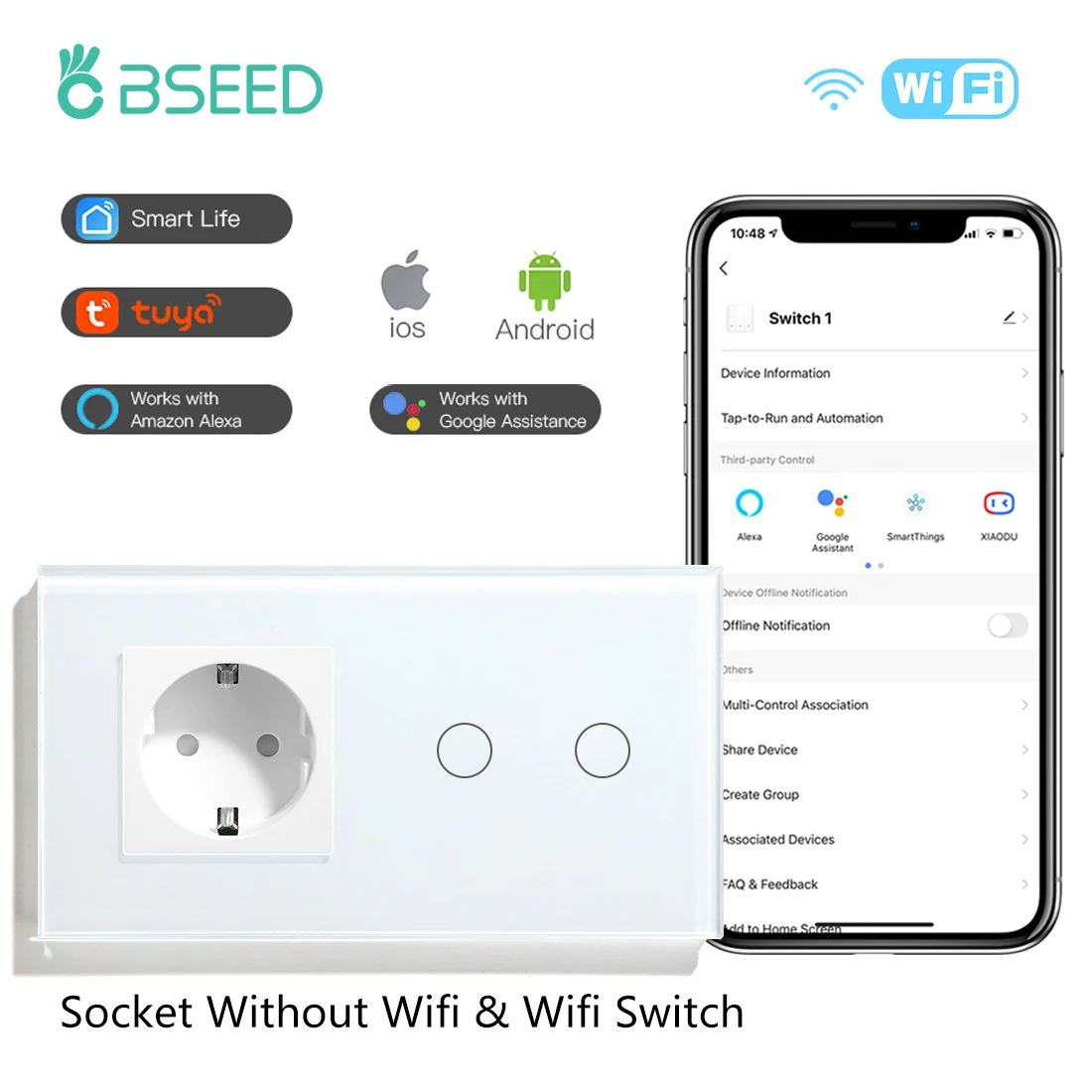 Socket 2Gang