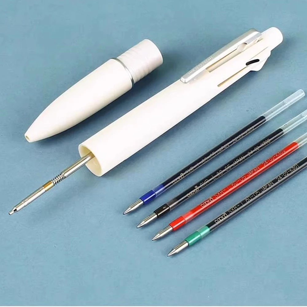 Japan UNI 4-in-1 Multifunctional Ballpoint Pen mechanical Pencil Jetstream Lite Oil Pen School Stationery Office Supplies multifunction pen