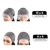 Perruque Bob Lace Front Brésilienne Naturelle Remy, Cheveux Courts Lisses, 13x4 HD, 4x4, avec Closure, Bon Marché, pour Femme Africaine 6