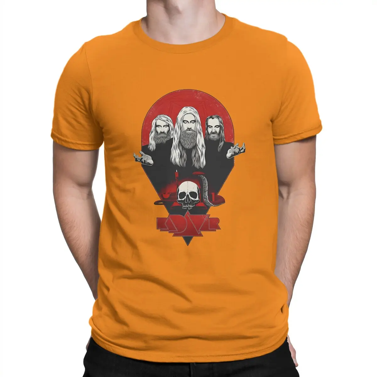 thumbnail image 1 of Camiseta Kadavar más nueva para hombre, estilo rock, cuello redondo, algodón puro, hip hop, regalos de cumpleaños, ropa de calle., 1 of 7