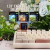 RT100 Mechanical Keyboard, Retro Gaming Keyboard, with Display Screen, BT5.0/2.4G/USB-C 97 Keys Gasket Custom Keyboard 3