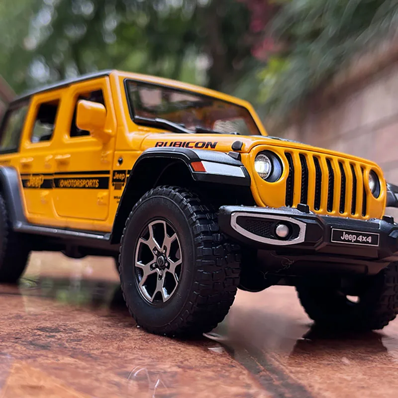 

Diecast 1/ 22 Scale Alloy Acousto-optic Simulation Off-road Vehicle Car Model Accessories Collection Boys Toys Display Gift