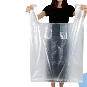 대용량 투명 휴대용 봉지, 고품질 이동 정리정돈 가방, 두꺼운 퀼트 의류 포장 가방