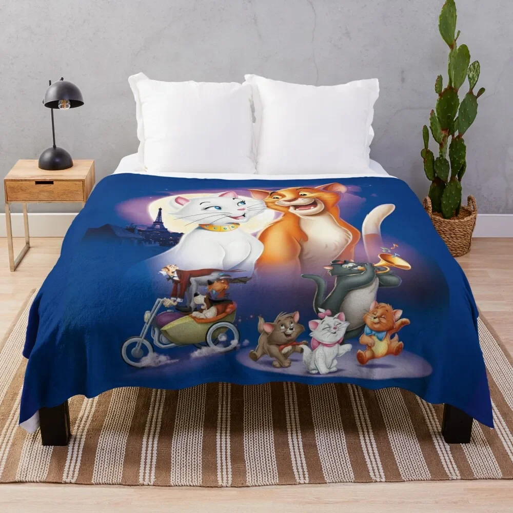 

cute cat 3 Throw Blanket For Baby Furrys Blankets