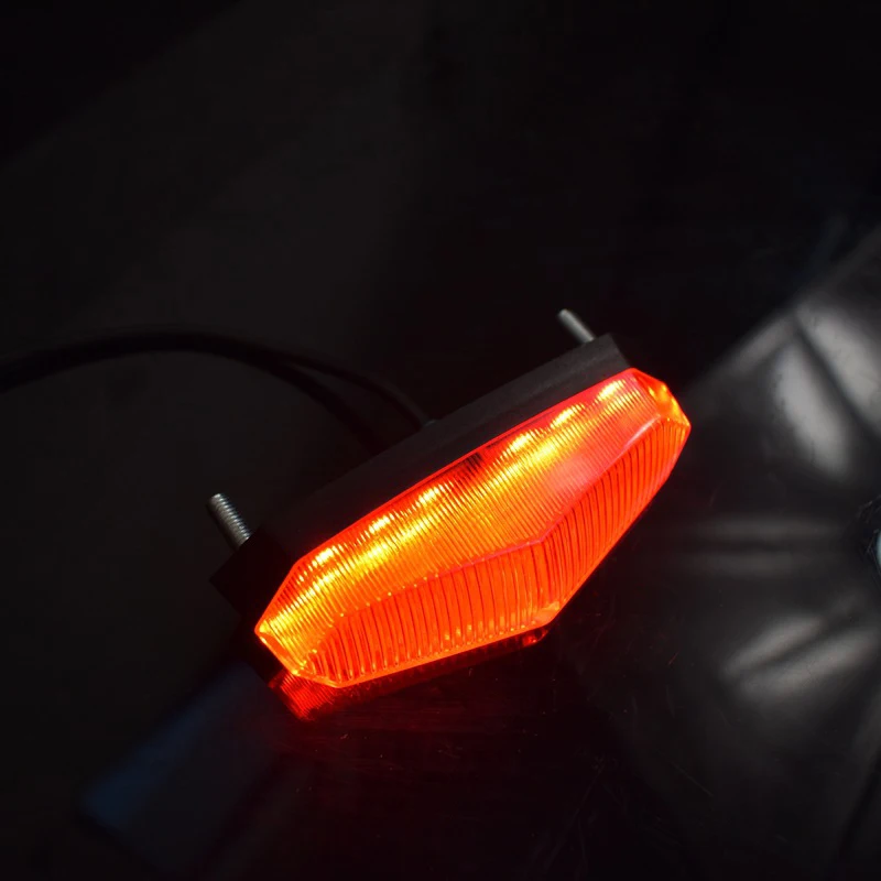 전기 자전거 미등 LED 안전 경고 후방 램프, 전기 스쿠터 Ebike 경고 미등, 자전거 액세서리, 12V-80V