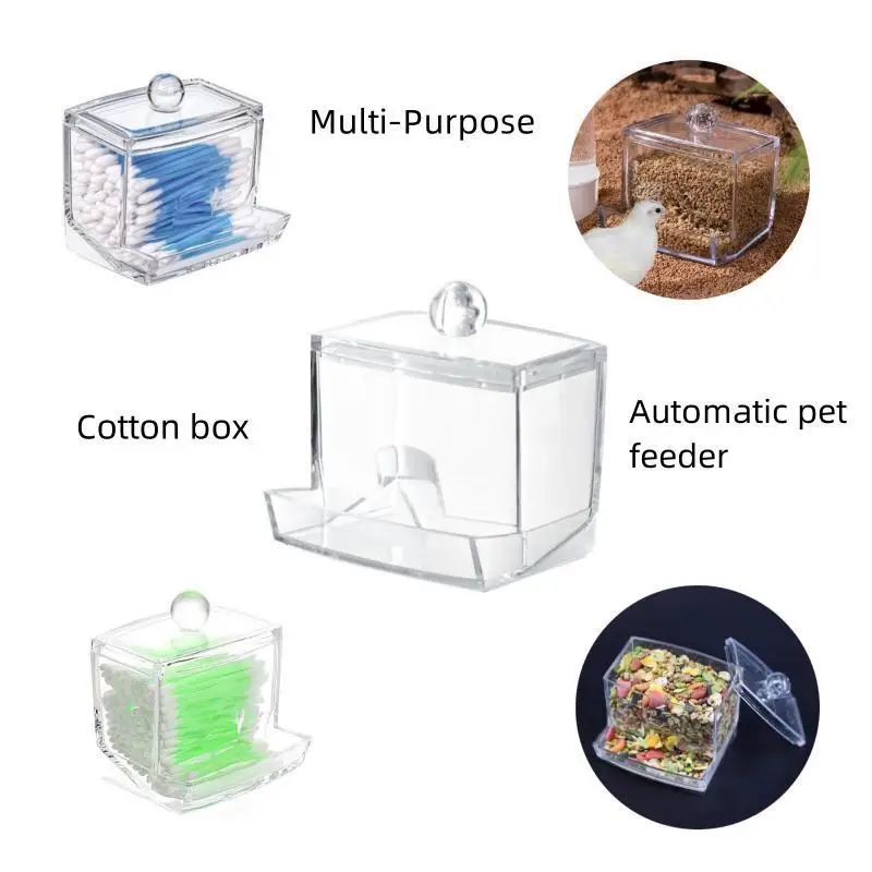100pcs Cotton Swab Box