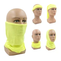 Dyeing Neon Color Bandana Summer Cooling Headwear Women Balaclava Neck Gaiter Cycling Riding Scarf Headwrap Tube Face Cover Mask 2