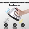 SUNATUR Electric Kitchen Blender & Beater, Supports Cream Mixing, Processor for Egg & Cake Baking Needs 6