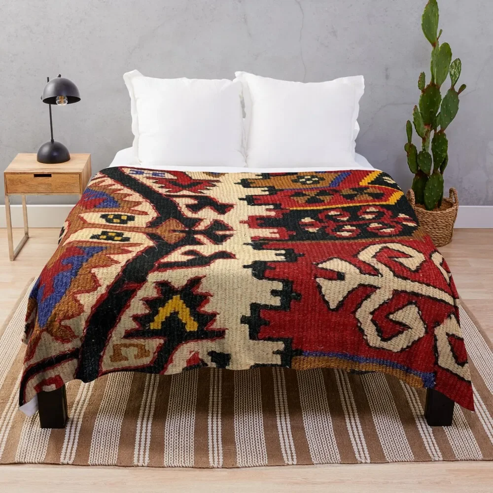 

Decorative Kilim, Navaho Weave, Woven Textile Throw Blanket Luxury Designer Fluffys Large Fluffy Softs Blankets