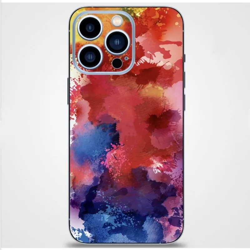 

Hot Decal Skin For iPhone 14 13 15 11 Pro XS Max XR Soft Back Screen Protector 3M Wrap with Side Skin Sticker