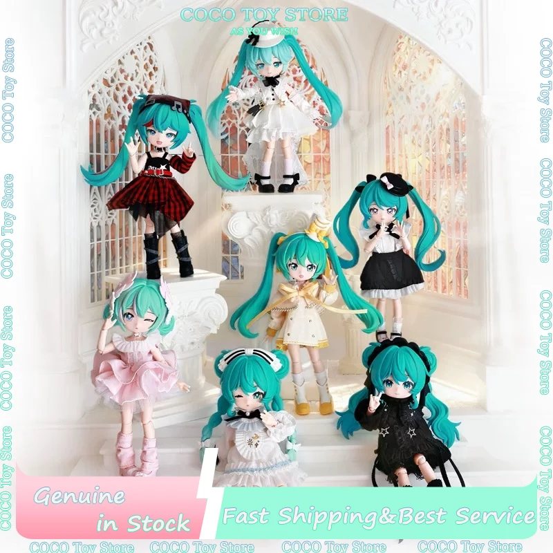 Genuine Blokees Hatsune Miku Vocaloid Series Blind Box 14cm Kawaii
