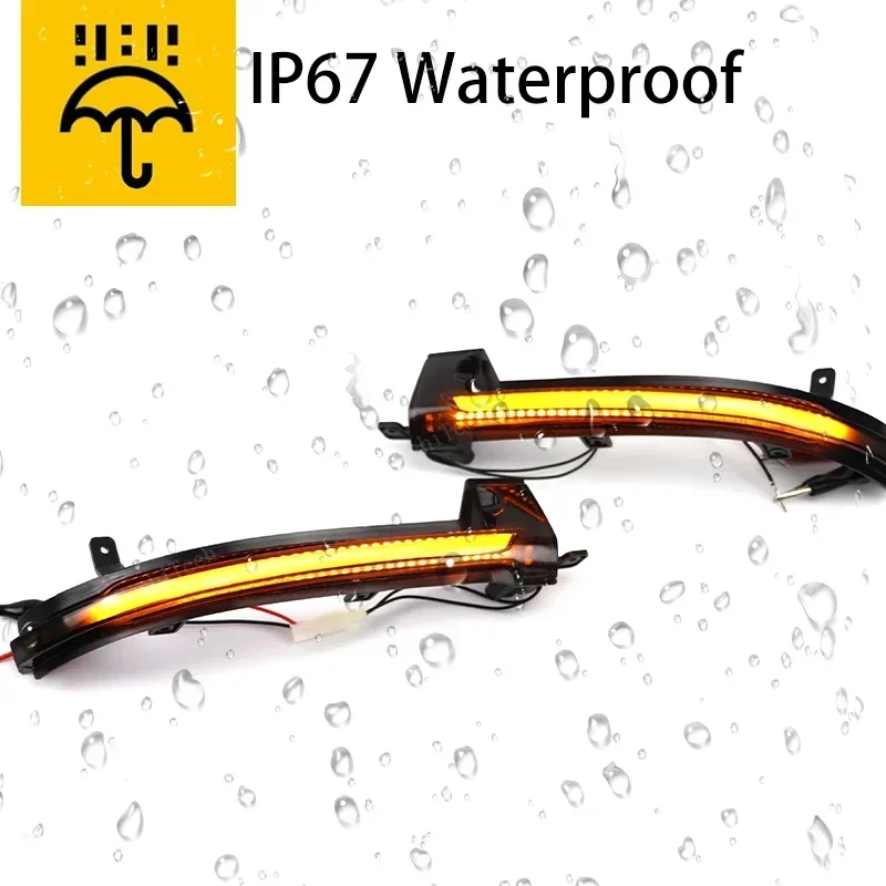 ٰ VW Ʒ MK2 II 7P 2010-2018  LED ̳  õ, ڵ ̵ ̷  ǥ , 2 