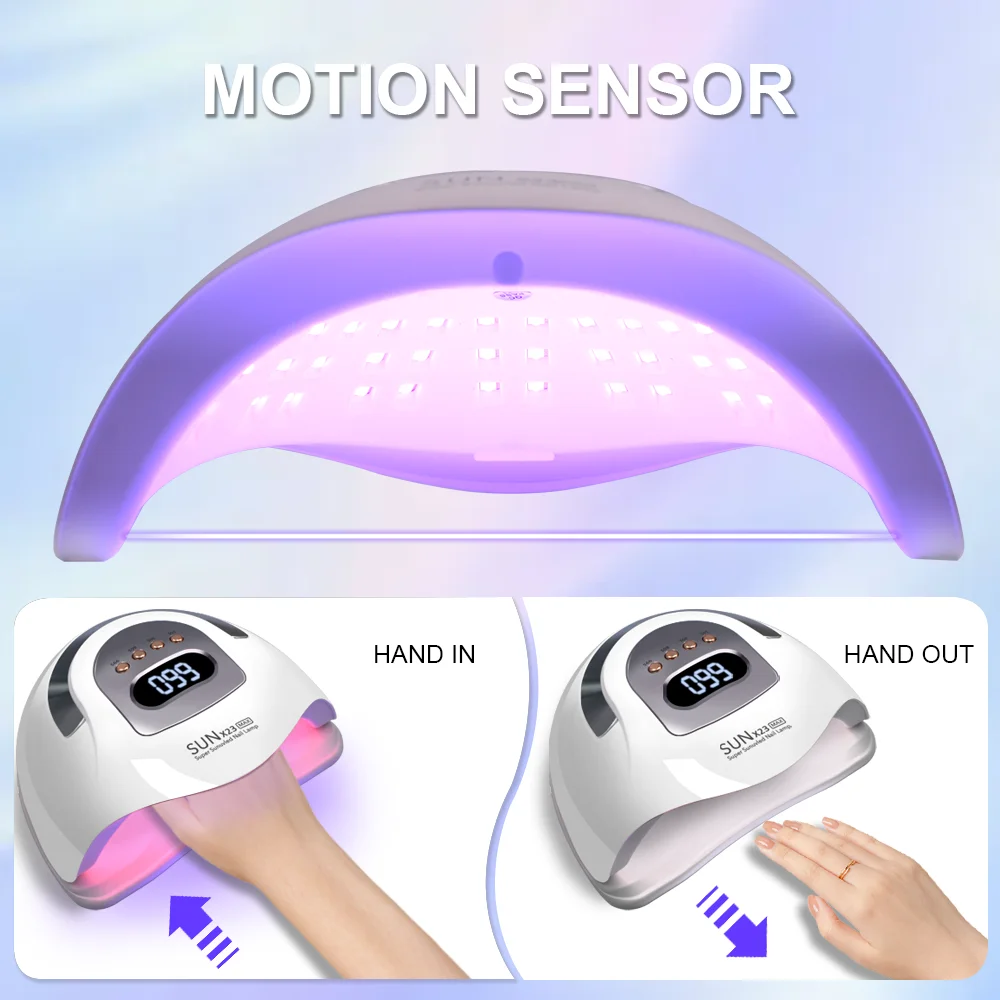 High Power 380W UV Gel LED Dryer Light Nail Lamp for Nails Gel Polish Professional Nail Art Accessories Curing Gel Toe Nails 2
