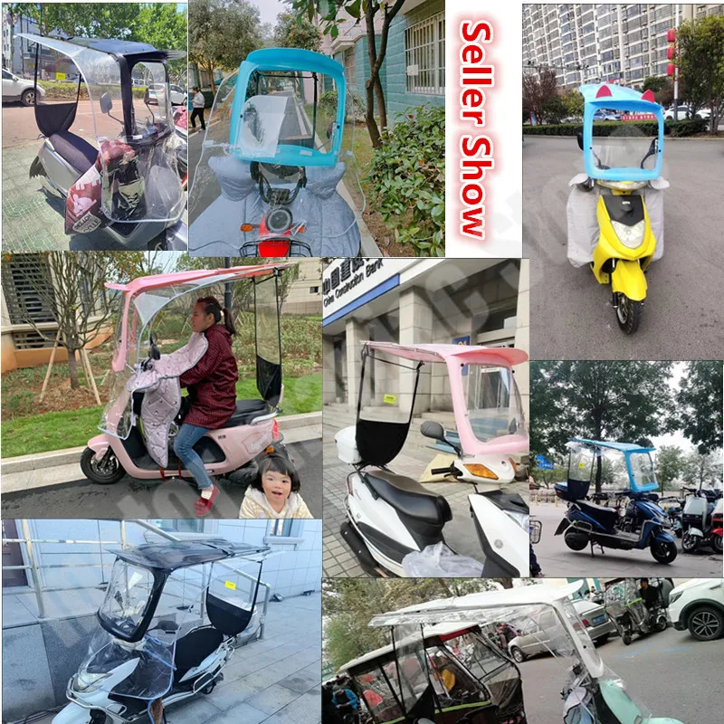 Motorcycle Canopy Umbrella Awning Waterproof Umbrella Sun Block Rain Shield Motorcycle Sunshade motorcycle canopy