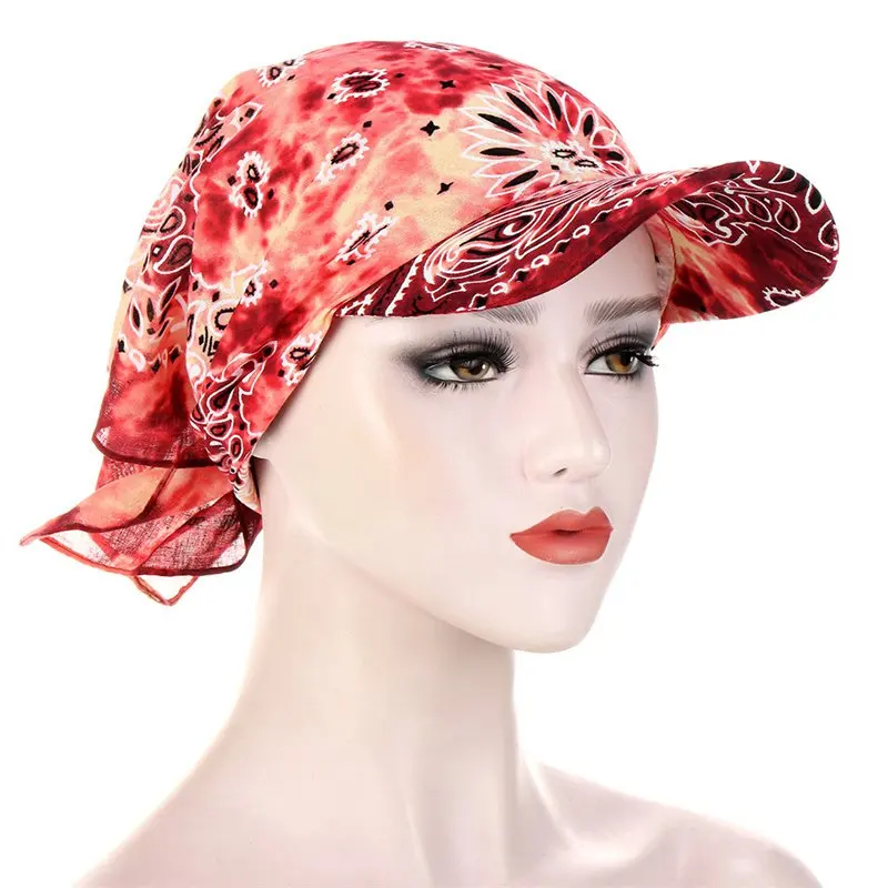 

2PC Square Scarf Square Brim Printing Multicolor Scarf Classic Paisley Tie-Dyed