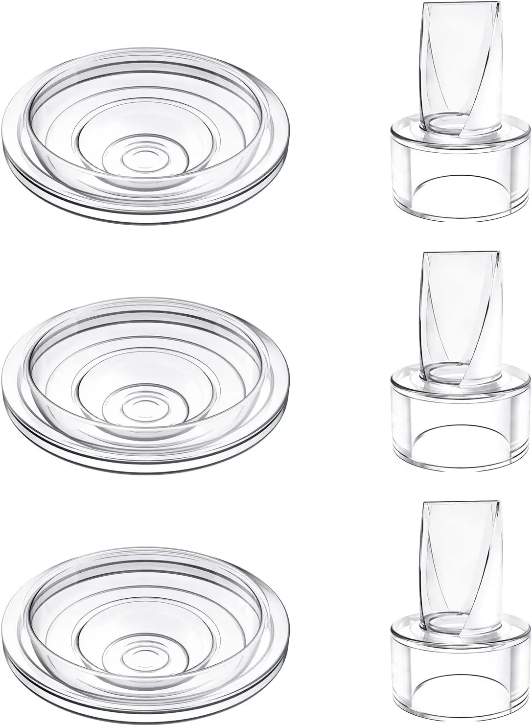 Silicone Duckbill Valve And Silicone Diaphragm Backflow Protection Breast Pump Accessories For Manual/Electric Breast Pumps 2