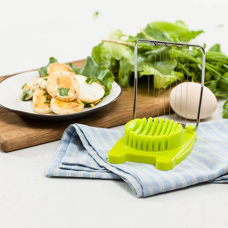 Egg Cutter Stainless Steel 1-Pack for Making Fruit Salad Children's Food Manual Cooking Machine Kitchen Tools
