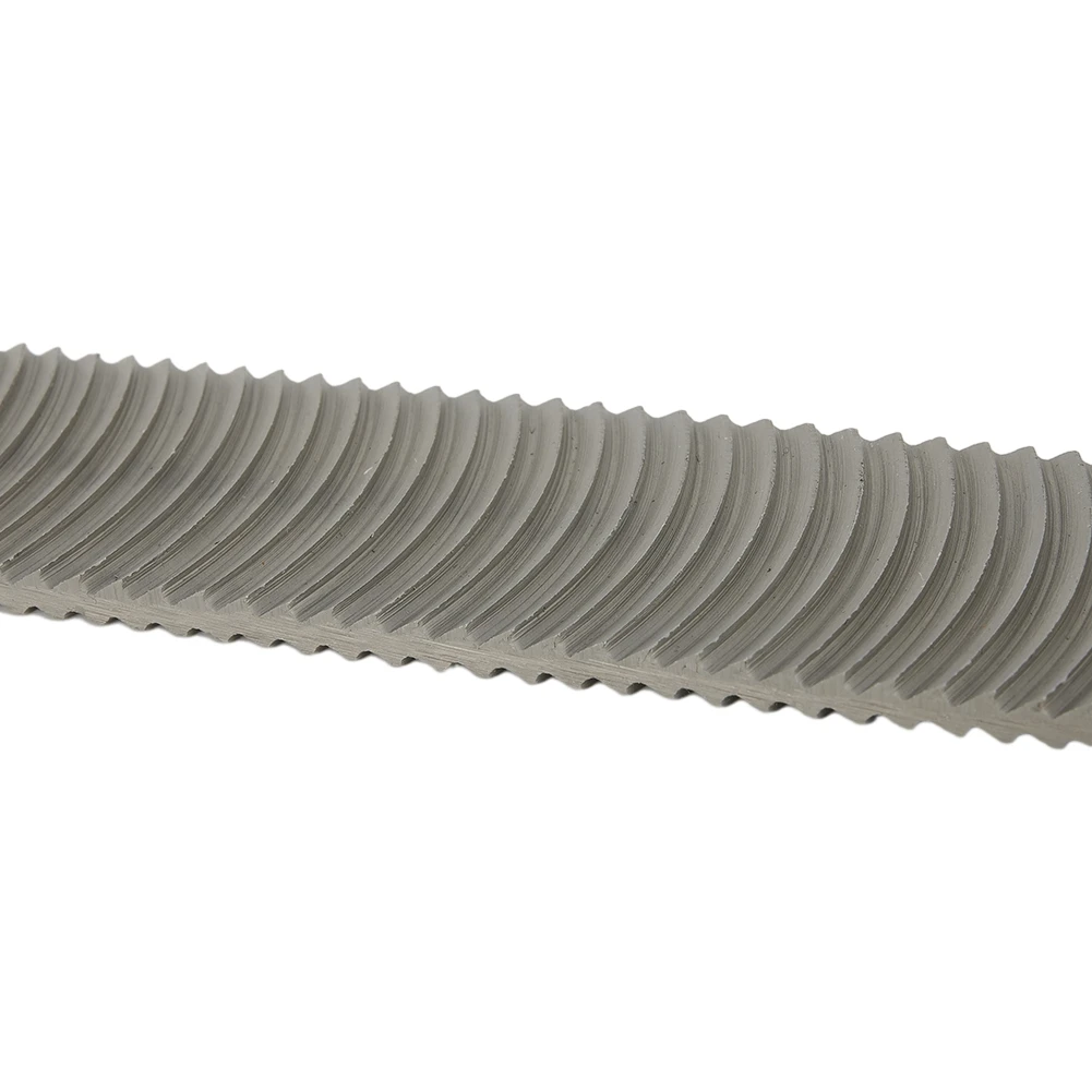 Feile Zähne Feile Heimwerkzeuge Karosserie gebogen Silber Stahl 1 PC 14 Zoll Feilenhalter Polierer Feilen für Sand flach Schön – Detail 28