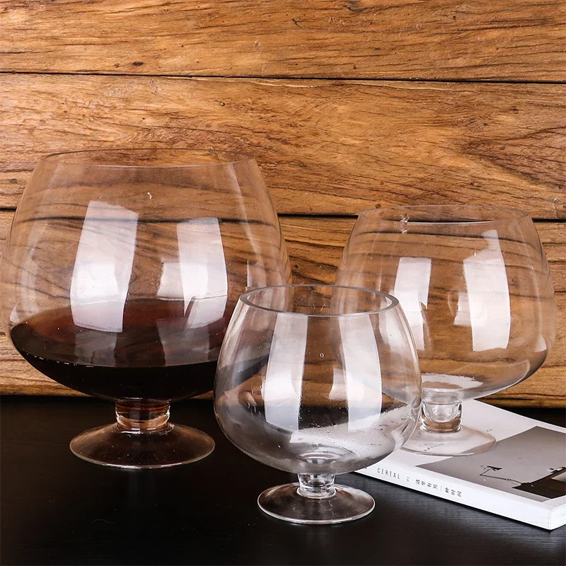  KIOP 110Oz Super Big Wine Glasses Oversized Brandy Glass Large  Capacity Crystal Glasses for Bar Party Wedding Family Dinner,110oz :  Everything Else