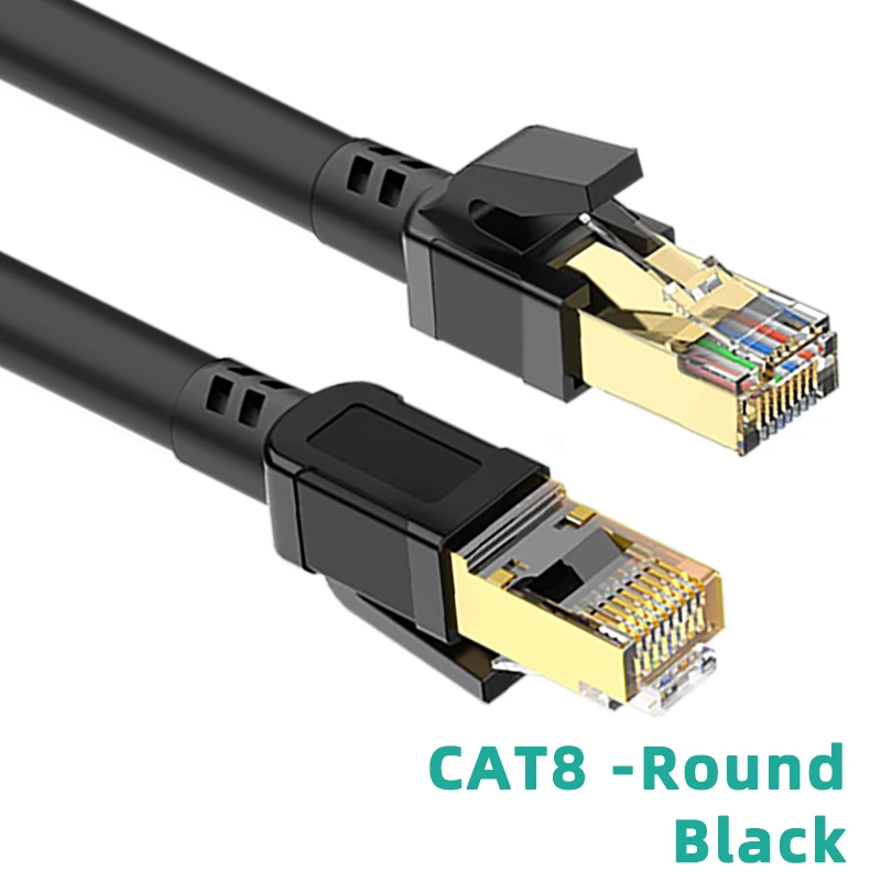 이더넷 케이블 Cat 8 RJ45 Lan 케이블 1M 8M 15M 30M PS5 Baseus 라우터 WIFIi 라우터 패치 코드 Cado 용 고속 40GBps 2000Mhz