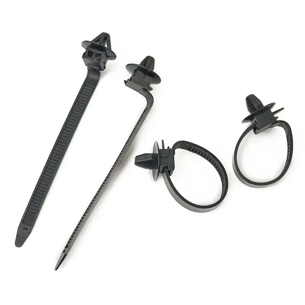 50x Car Nylon Cable Tie Hose Clamp Fastening Zipp/er With