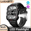 LAXASFIT 2024 New LED Men's Smartwatch Bluetooth Talking Smartwatch Multi Sport Mode Health Monitoring Smart Watch 1