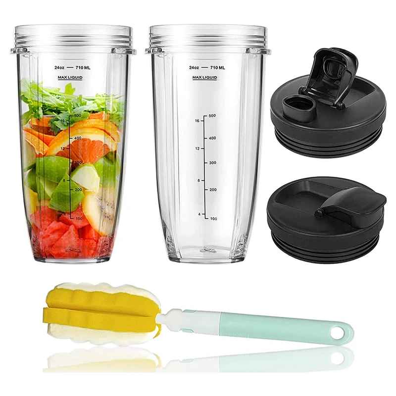 for Nutri Ninja Blender Cups and Accessories Replacement Parts for BL480,  BL490, BL640, BL680 Auto IQ Series Blenders - AliExpress