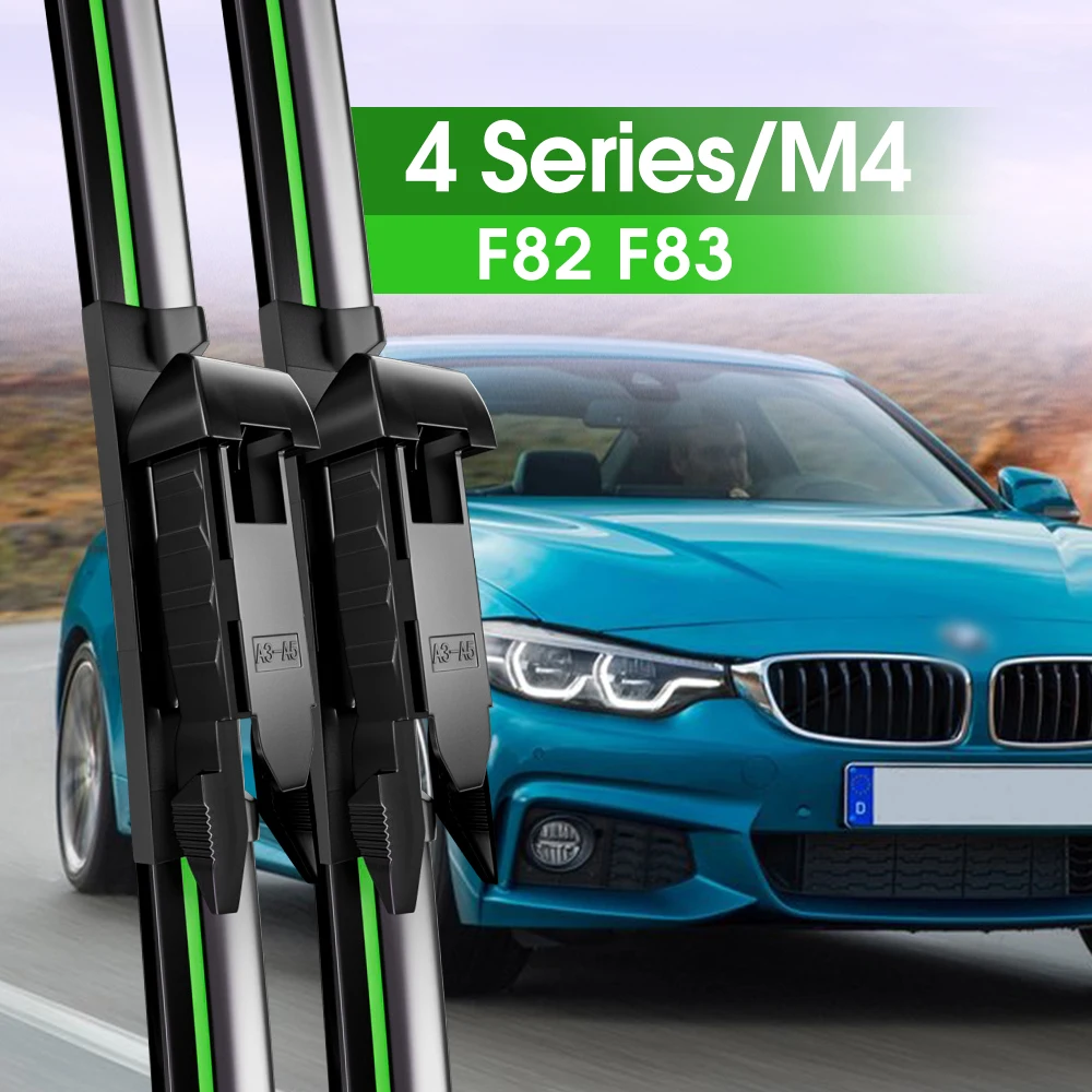 2pcsFrontWindshieldWiperBladesForBMW4SeriesM4F82F832013