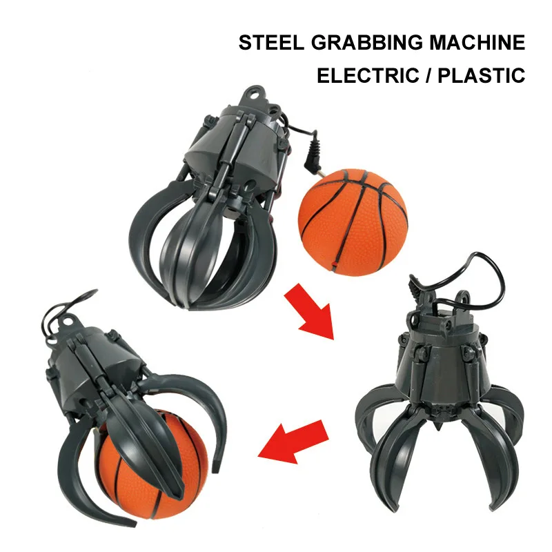DOUBLE E561 / E568 / E598 RC Excavator Alloy Tools Remote Excavator Digging bucket / Steel grabbing machine / Crushing hammer 5